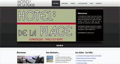 Desktop Screenshot of hoteldunkerque.fr