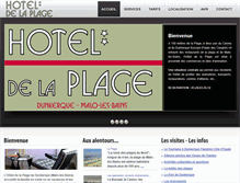 Tablet Screenshot of hoteldunkerque.fr